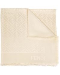 Fendi - Accessoires ,Wol Ff Shawl - Lyst