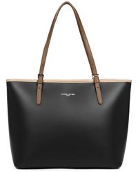 Lancaster - Sac Cabas Épaule Zippée L Smooth - Lyst