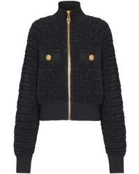 Balmain - Tweed Jackets - Lyst