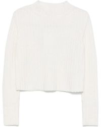 Max Mara - Gebreide Trui Met Opstaande Kraag - Lyst