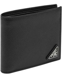 Prada - Saffiano Portemonnee - Lyst