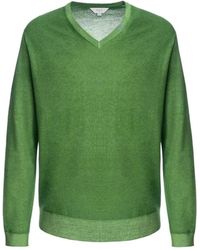 Malo - V-Neck Knitwear - Lyst