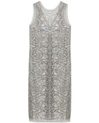 Munthe - Kleedjes ,Grijs ,Polyester Varika Jurk - Lyst