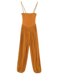 Zimmermann - Jumpsuits & Playsuits ,Bruin ,Broeken - Lyst