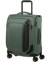 Samsonite - Koffers ,Groen ,Polyester Trolley (4 Wielen) - Lyst