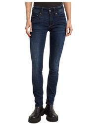 G-Star - Skinny Fit Jeans - Lyst