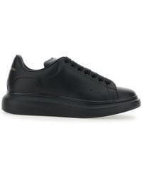McQueen - Schoenen ,Zwart ,Leer Oversized Sneaker - Lyst