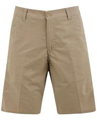 Aspesi - Korte Broeken ,Katoen Regular Shorts - Lyst