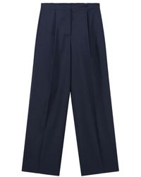 8pm - Blauwe Moderne Broek - Lyst