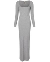 Skims - Soft Lounge Lange Mouw Jurk - Lyst