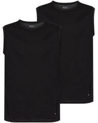 DIESEL - Tops ,Zwart ,Katoen Lingerie Top 2-Pack - Lyst