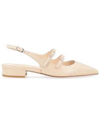 Anna F. - Weiße Sneakers Aus Nappaleder - Lyst
