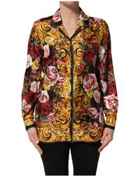 Dolce & Gabbana - Long-Sleeve Button-Down Shirt - Lyst