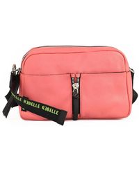 Rebelle - Alyssa Leder Schultertasche Mit Reißverschlüssen - Lyst