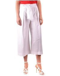 Pinko - Wide Trousers - Lyst