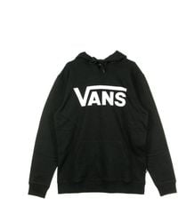 Vans - Hoodies & Sweatvesten ,Zwart ,Katoen Klassieke Po Hoodie Ii Zwart/Wit - Lyst