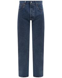 Levi's - Jeans in cotone a gamba larga - Lyst