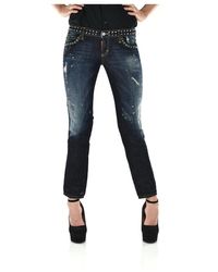 DSquared² - Slim cropped jeans cerniera - Lyst