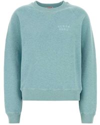 KENZO - Hoodies & Sweatvesten ,Blauw ,Katoen Melange Katoenen Sweatshirt - Lyst
