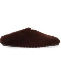 Prada - Elegante Schapenvacht Schoenen Met Iconisch Logo - Lyst