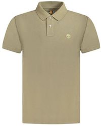 Timberland - Tops ,Bruin ,Katoen Bruine Katoenen Polo Shirt - Lyst