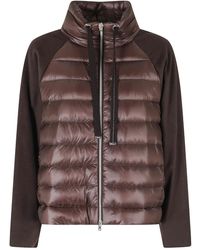Herno - Jassen ,Bruin ,Nylon Donsjack - Lyst