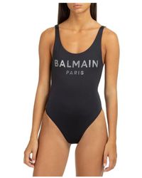 Balmain - Womens swimsuit - Lyst