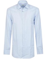 Etro - Lange Mouw Logo Shirt - Lyst
