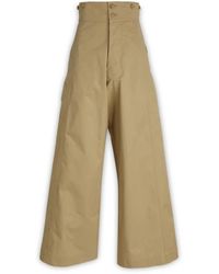 Quira - Broeken ,Bruin ,Wide Broeken - Lyst