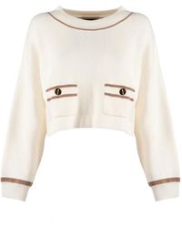 Nenette - Round-Neck Knitwear - Lyst