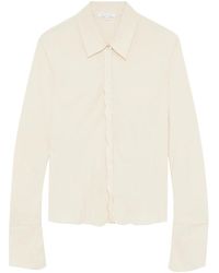 Patrizia Pepe - Blouse essential soft shirt bluse essentielles weiches hemd - Lyst