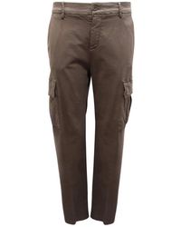 Mason's - Broeken ,Groen ,Katoen Cargo Broek Groen Recht Model - Lyst