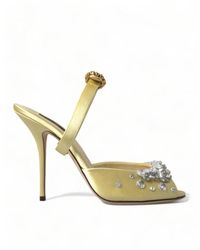 Dolce & Gabbana - Heeled Mules - Lyst