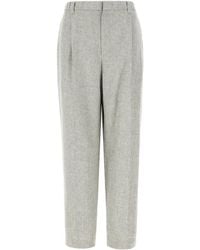 Brunello Cucinelli - Straight Trousers - Lyst