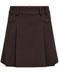 co'couture - Lunacc Plooi Mini Rok - Lyst