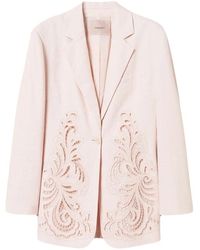 Twinset - Rosa jacken set stilvoll - Lyst