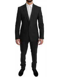 Dolce & Gabbana - Wool Crystal Bee Slim Fit MARTINI - Lyst