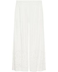 Alchemist - Broeken ,Wit ,Katoen Moonflower Pants - Lyst