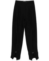 Mugler - Straight Trousers - Lyst
