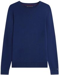 Tommy Hilfiger - Nette Trui Met Ronde Hals - Lyst