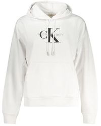 Calvin Klein - Hooded Sweatshirt Met Lange Mouwen - Lyst