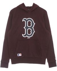 KTZ - Hoodies & Sweatvesten ,Bruin ,Katoen Boston Sox Logo Hoodie - Lyst