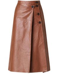IRO - Leather Skirts - Lyst
