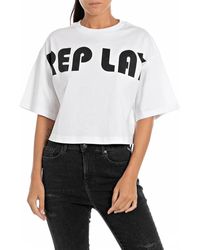 Replay - Tops > t-shirts - Lyst