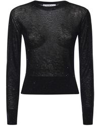 Genny - Round-Neck Knitwear - Lyst