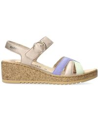 Mephisto - Schoenen ,Veelkleurig ,Leer Stijlvolle Velcro Sandaal Voor Vrouwen - Lyst