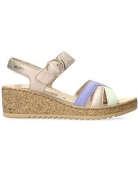 Mephisto - Schoenen ,Veelkleurig ,Leer Stijlvolle Velcro Sandaal Voor Vrouwen - Lyst