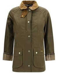 Barbour - Beadnell Waxed Jacket - Lyst