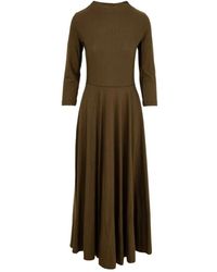 Aspesi - Kleedjes ,Groen ,Maxi-Jurk - Lyst