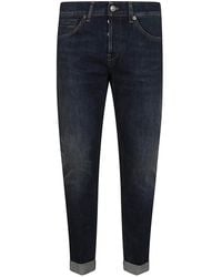 Dondup - Blauwe Skinny Fit Broek Aw25 - Lyst